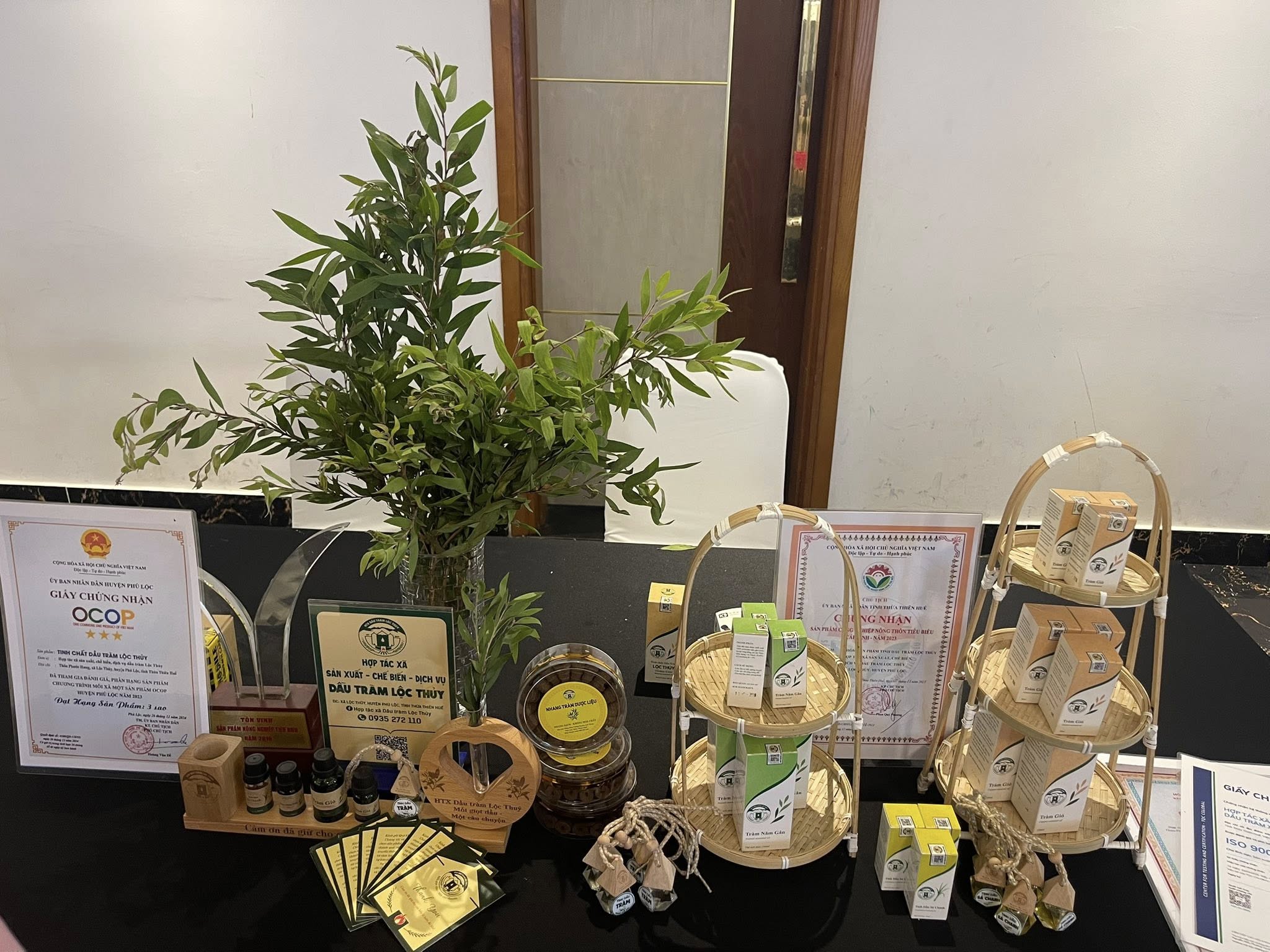 Giấy chứng nhận - Hợp Tác Xã Sản Xuất, Chế Biến, Dịch Vụ Dầu Tràm Xã Lộc Thủy